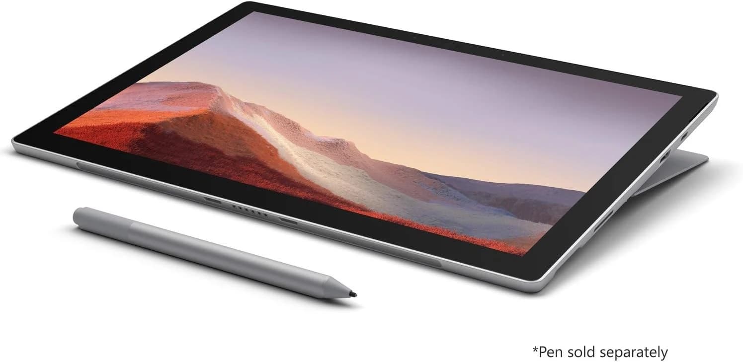صورة للعرض لـ Microsoft Surface Pro 7 - Intel Core i5، الجيل 10، RAM 8 GB، SSD 256 GB