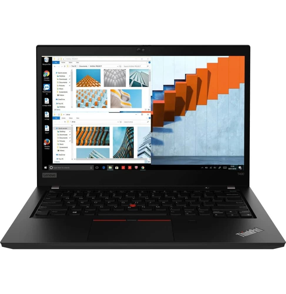 صورة للعرض لـ Lenovo ThinkPad T490 - Intel Core i5، الجيل 8، RAM 16 GB، SSD 256 GB