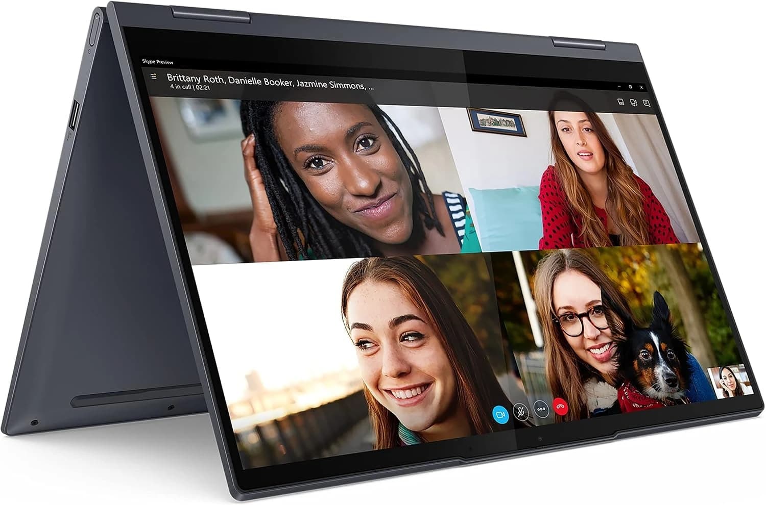 Photo illustrative de Lenovo Yoga 7 14ACN6 - AMD Ryzen 5 5600U, RAM 8 Go, SSD 256 Go