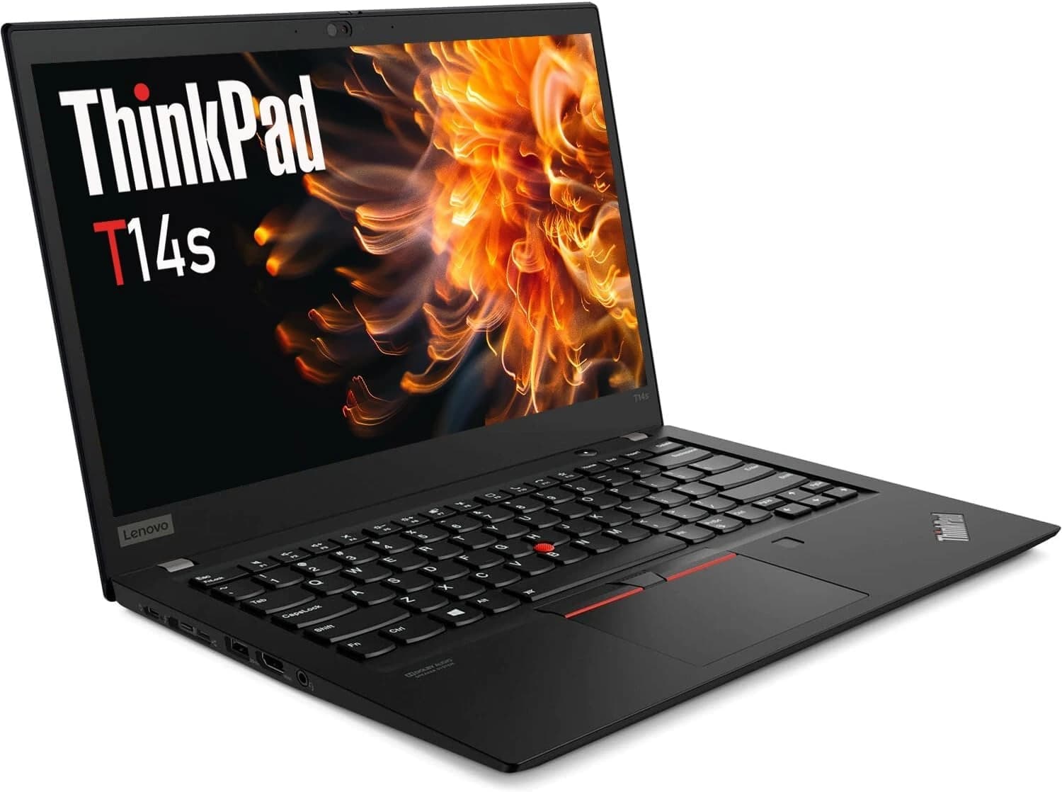 صورة للعرض لـ Lenovo ThinkPad T14s Gen 1 - Intel Core i5، الجيل 10، RAM 16 GB، SSD 256 GB