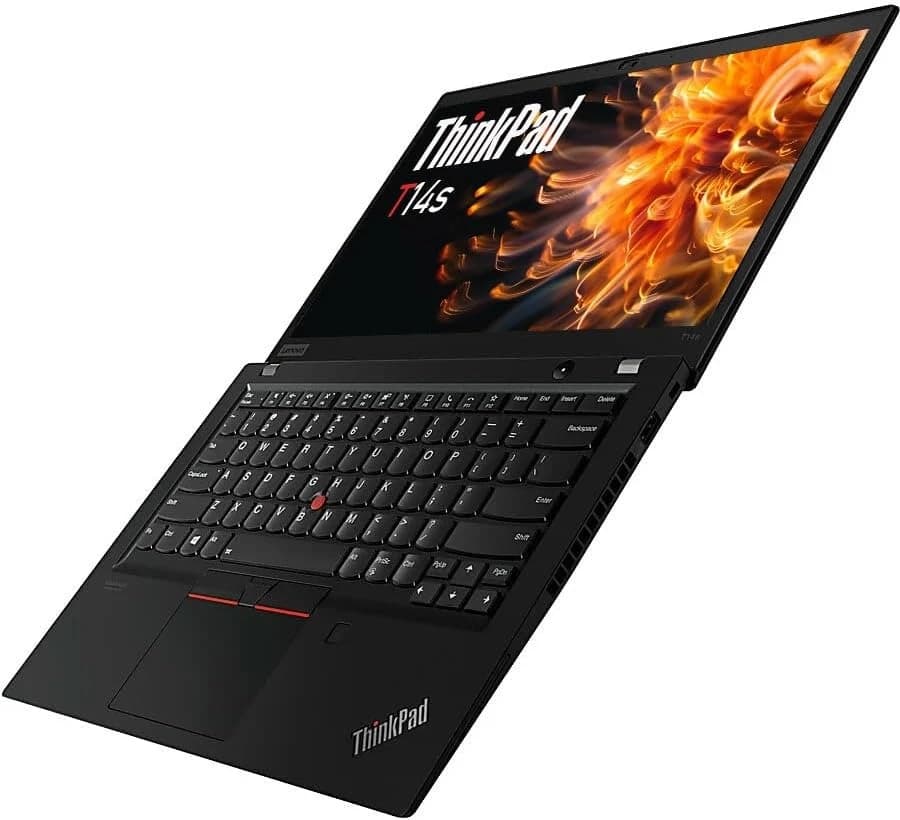 صورة للعرض لـ Lenovo ThinkPad T14s Gen 1 - Intel Core i5، الجيل 10، RAM 16 GB، SSD 256 GB