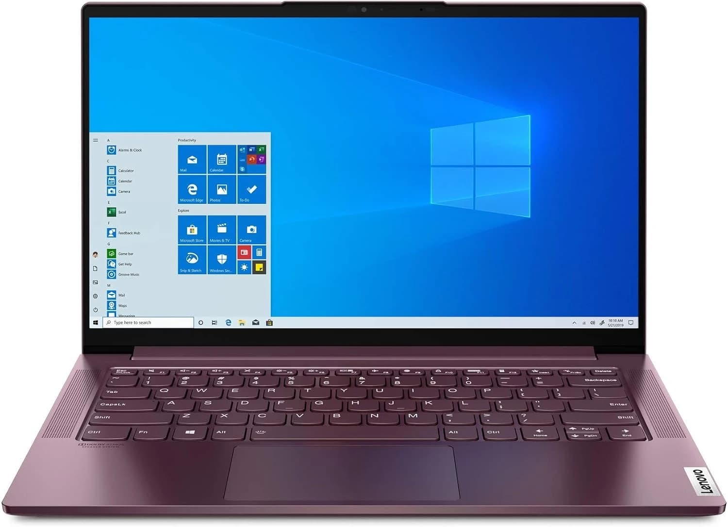 صورة للعرض لـ Lenovo Yoga Slim 7 14ITL05 - Intel Core i5، الجيل 11، RAM 8 GB، SSD 512 GB