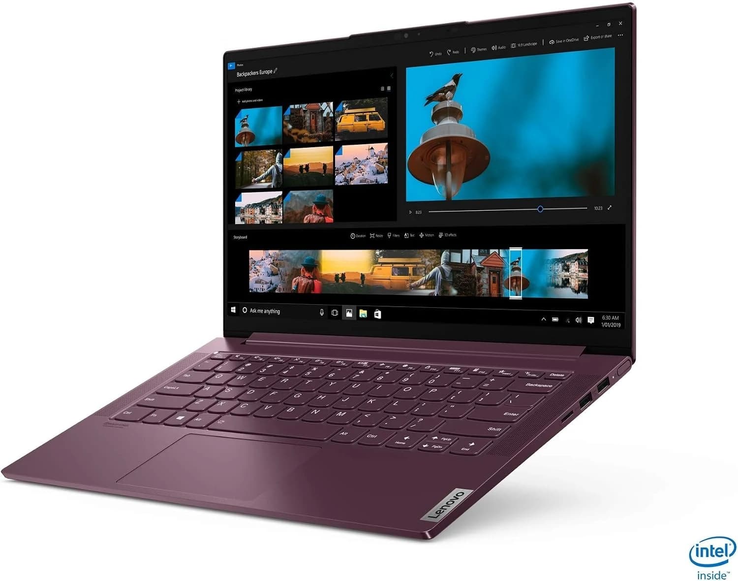 صورة للعرض لـ Lenovo Yoga Slim 7 14ITL05 - Intel Core i7، الجيل 11، RAM 16 GB، SSD 1 TB