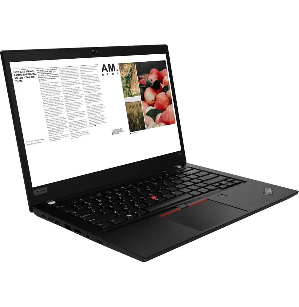 صورة للعرض لـ Lenovo ThinkPad T490 - Intel Core i5، الجيل 8، RAM 16 GB، SSD 512 GB